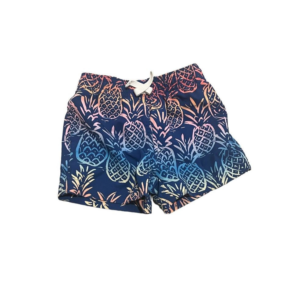 Chubbies Kids Boy's Swim Trunks - Neon Pineapple, EUC, 18-24 months